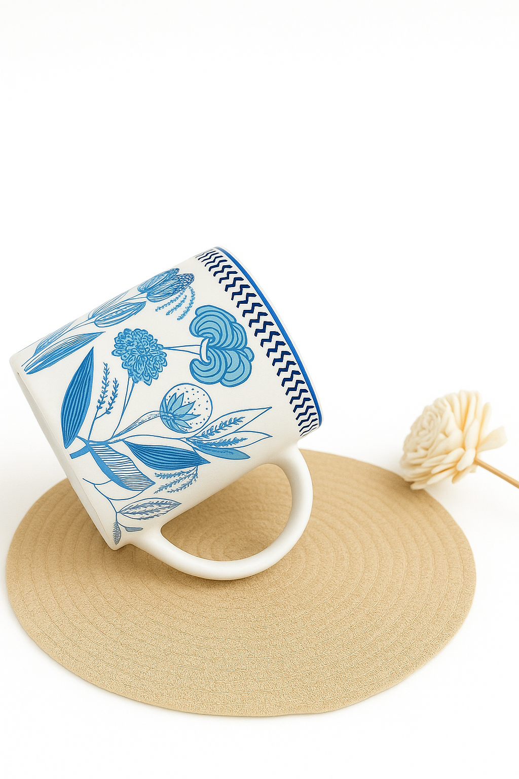 Indigo Botanica Mug