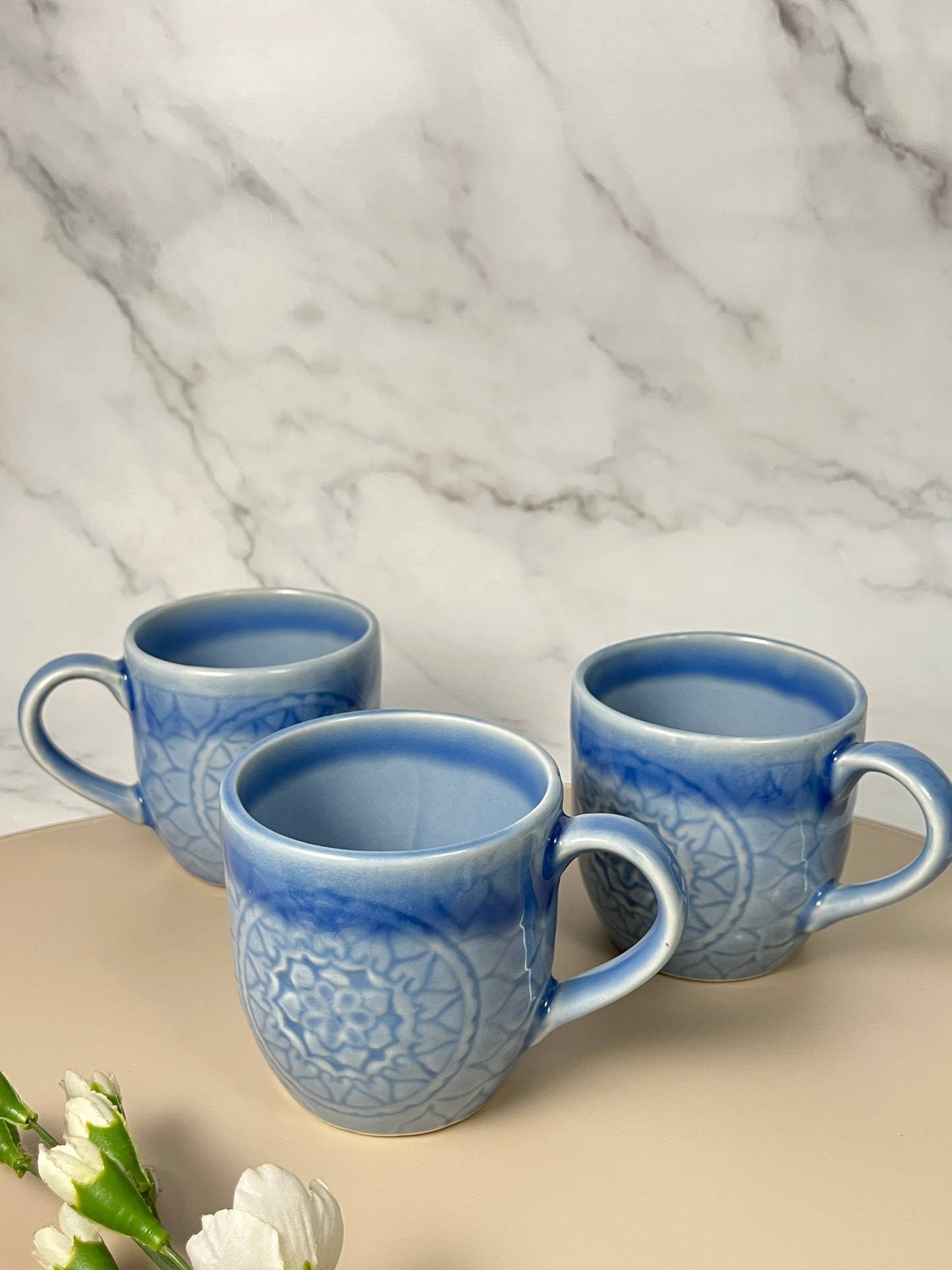 Serenity Bloom Ceramic Mug