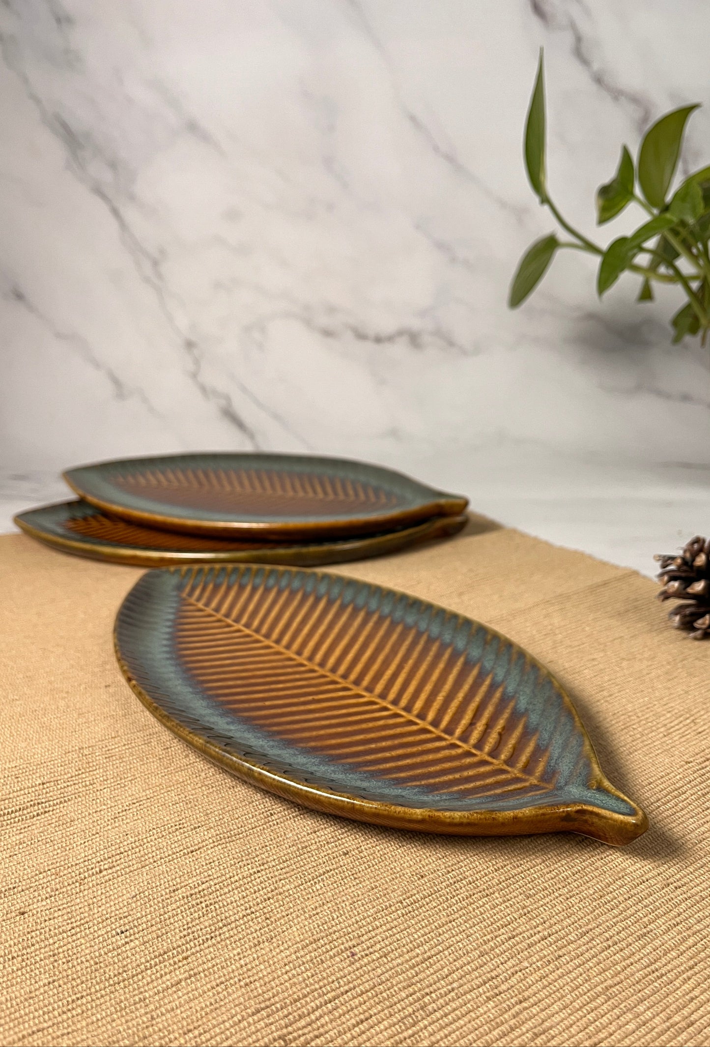 Tropical Zen Leaf Platter