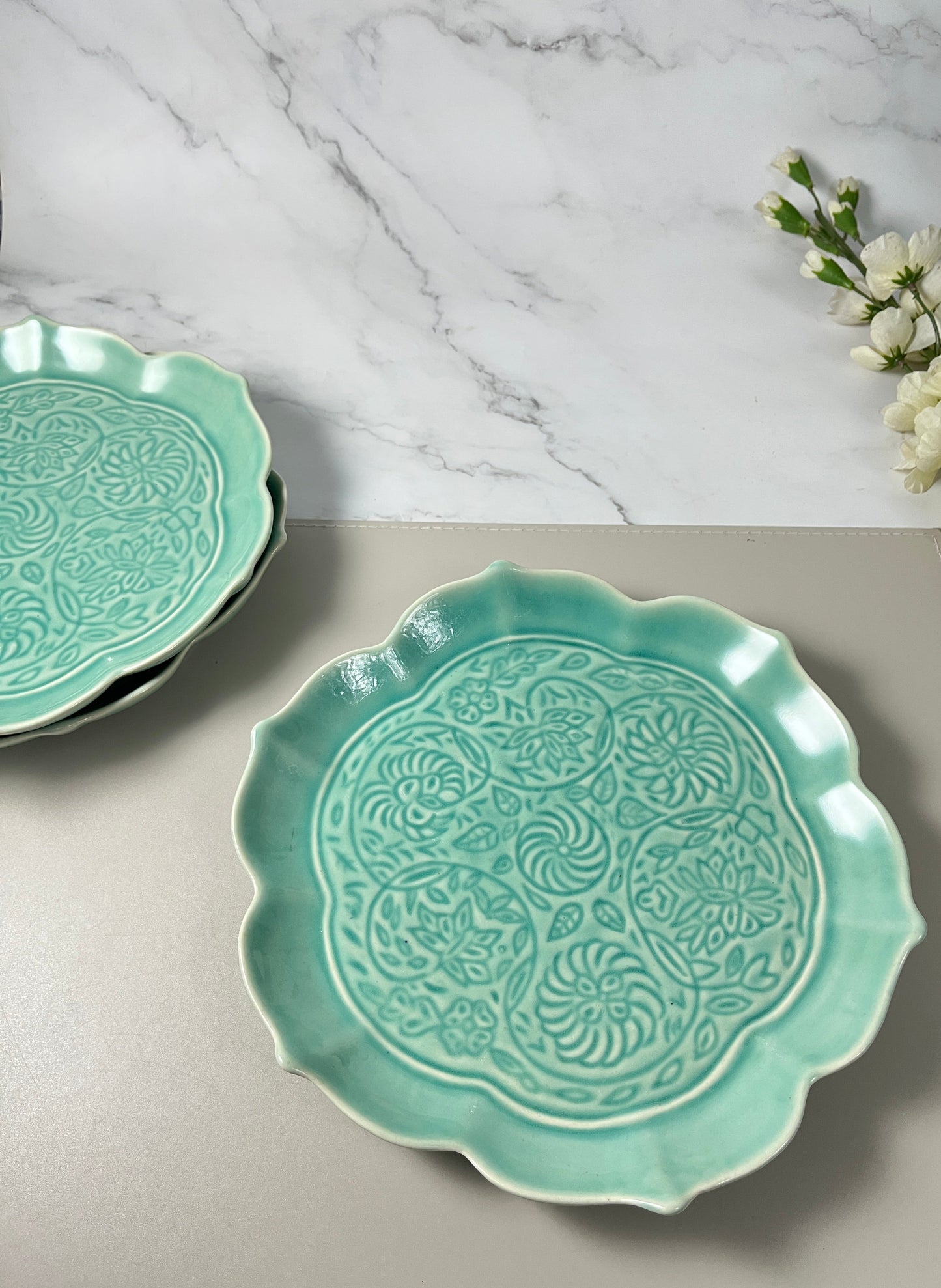 Turquoise Tranquility Trinket Dish