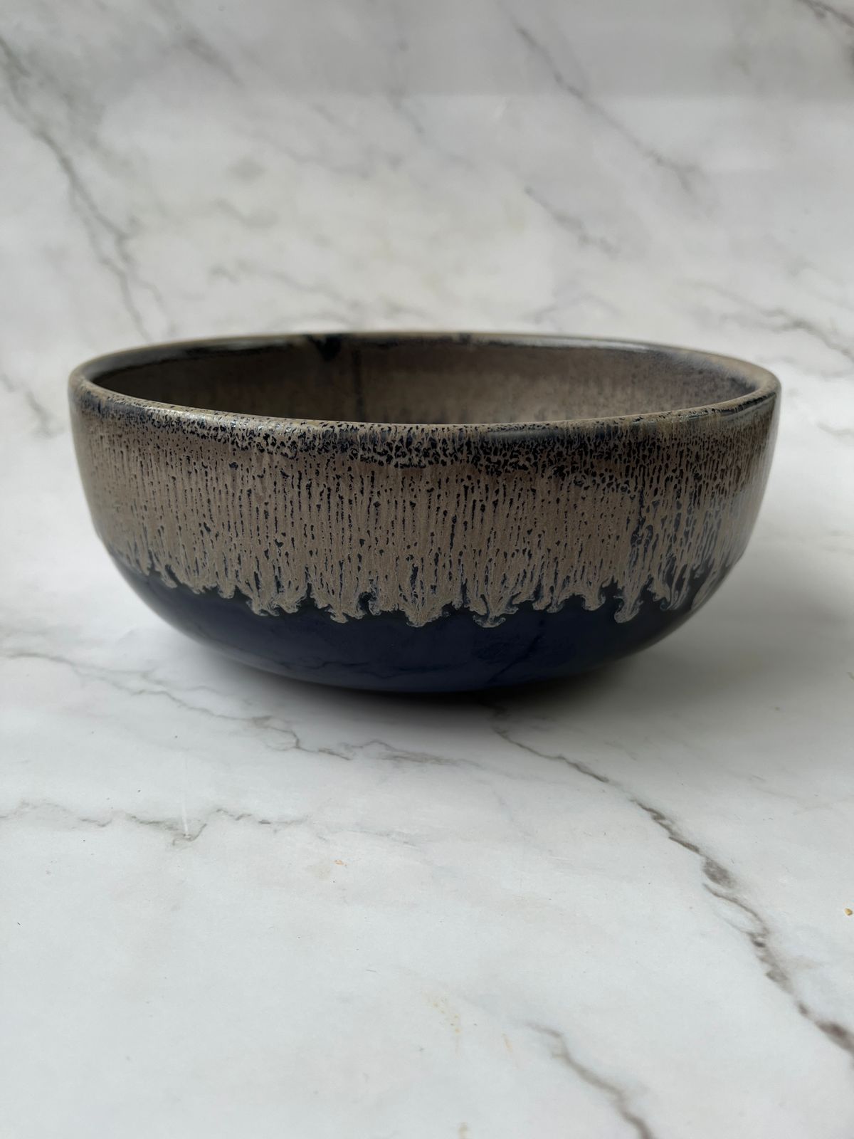 Twilight Drip Ceramic Bowl
