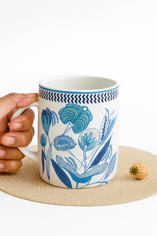 Indigo Botanica Mug