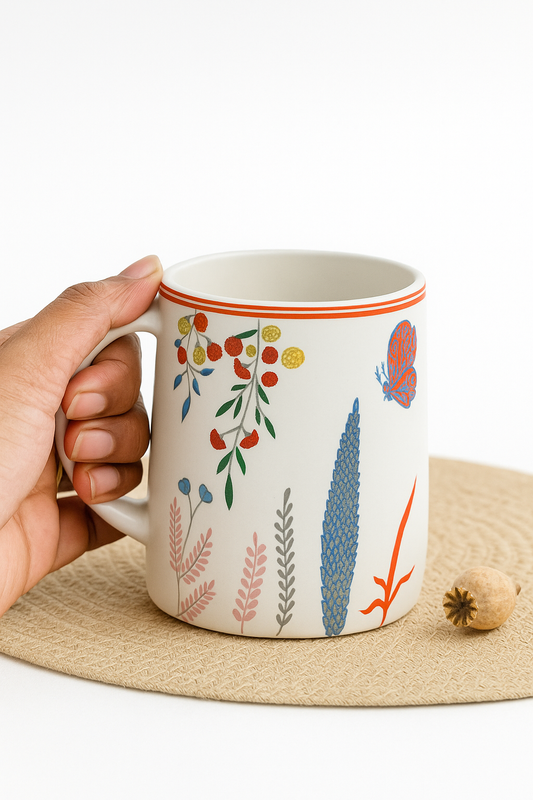 Butterfly Meadow Ceramic Mug