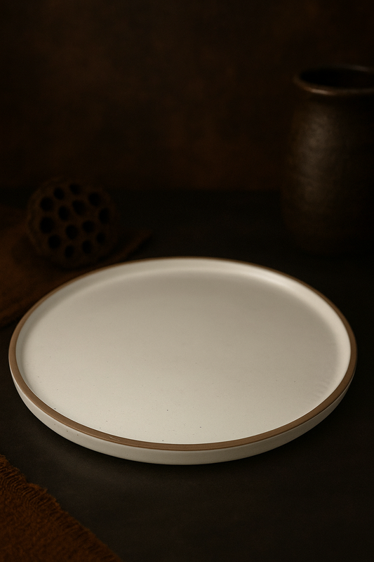 Minimalist Ceramic Serving Plate