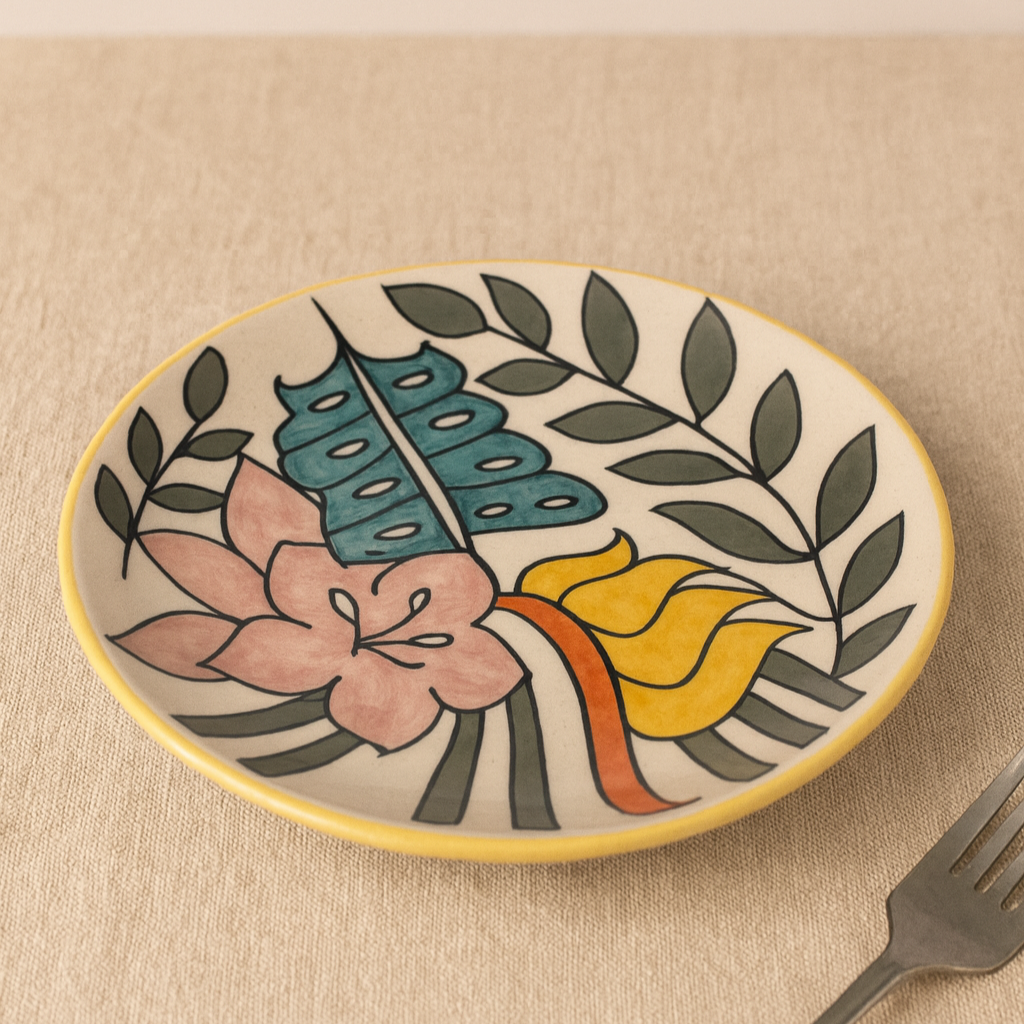 Bloomscape Hand-Painted Starter Plate