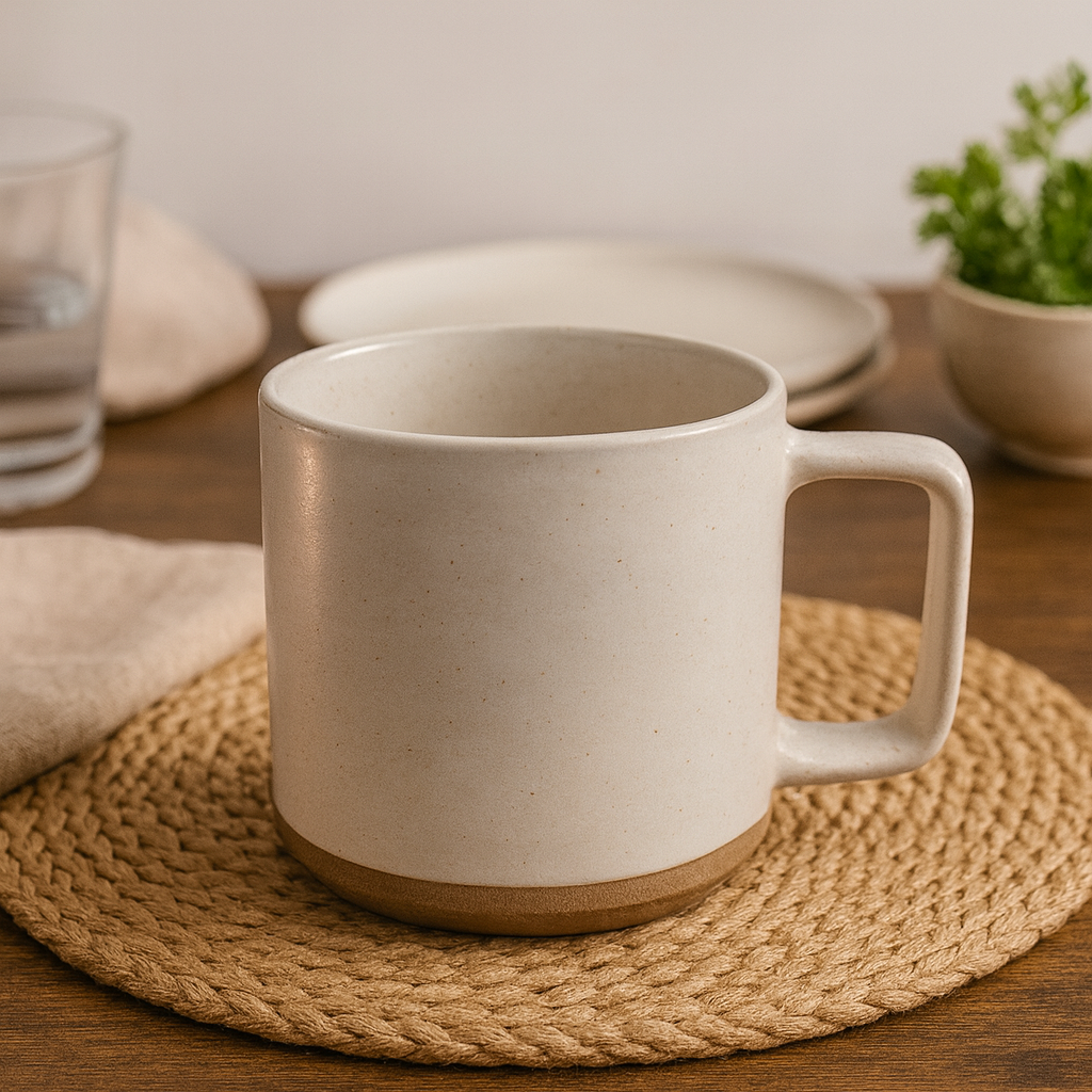 EarthTone Ceramic Duo Mug
