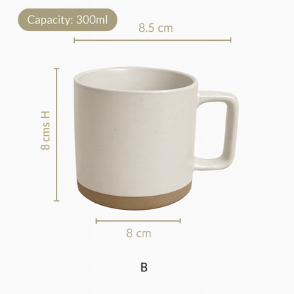 EarthTone Ceramic Duo Mug