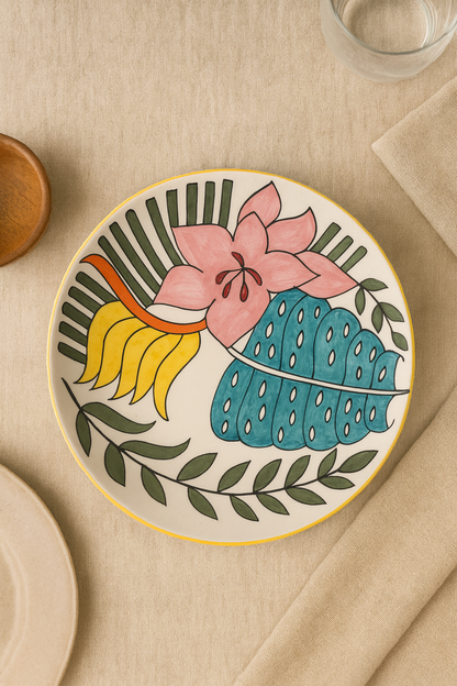 Bloomscape Botanical Dinner Plate