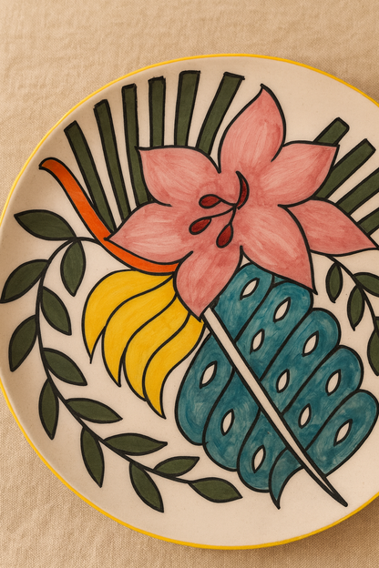 Bloomscape Botanical Dinner Plate