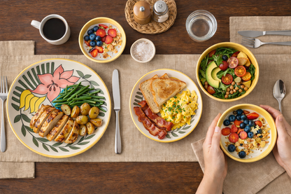 Tropical Petal Dining Collection - Set of 2