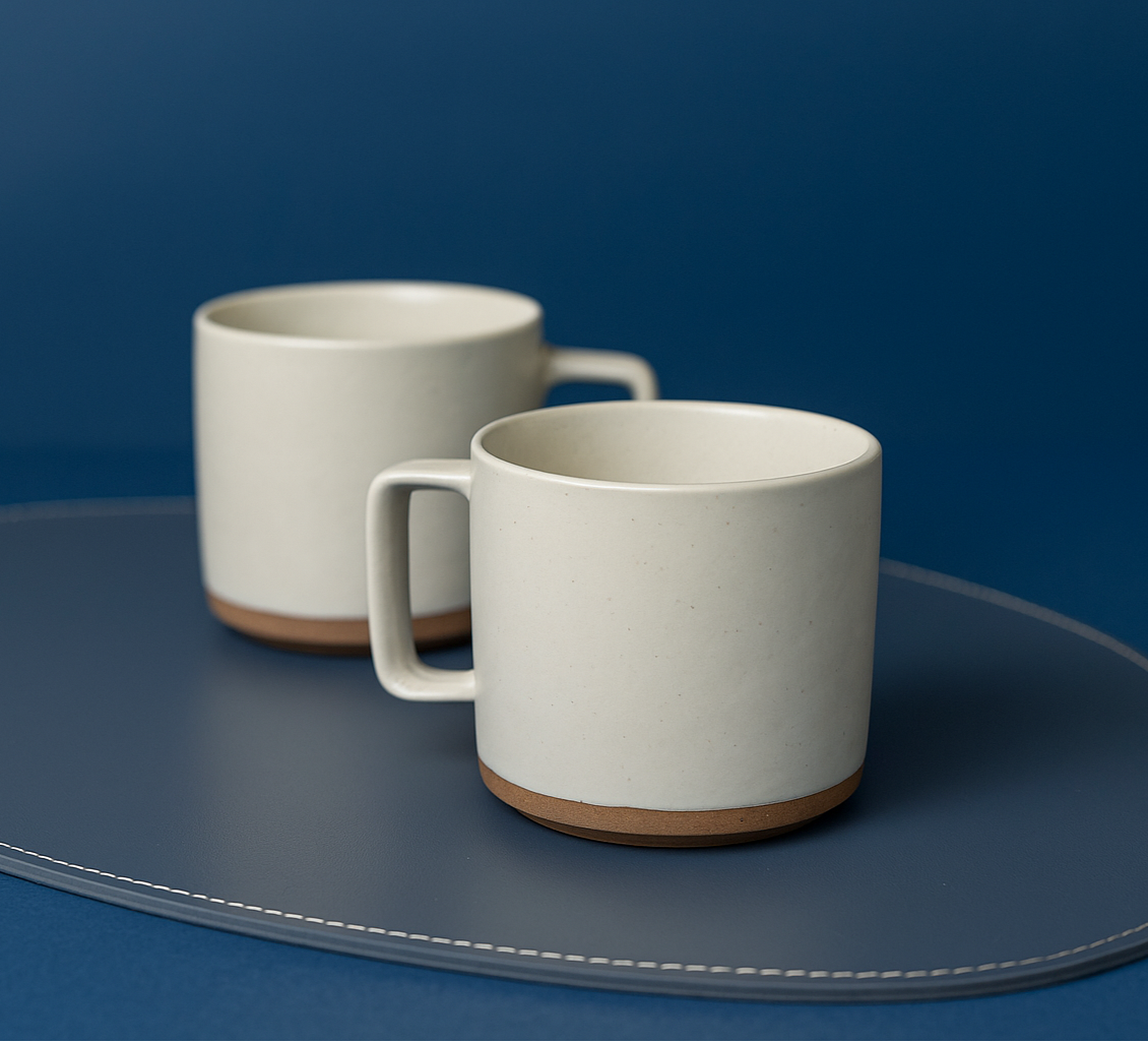 EarthTone Ceramic Duo Mug
