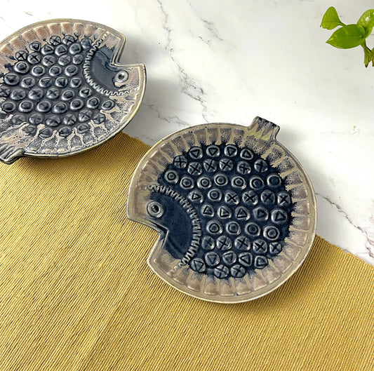 Nordic Fish Ceramic Serving Plate
